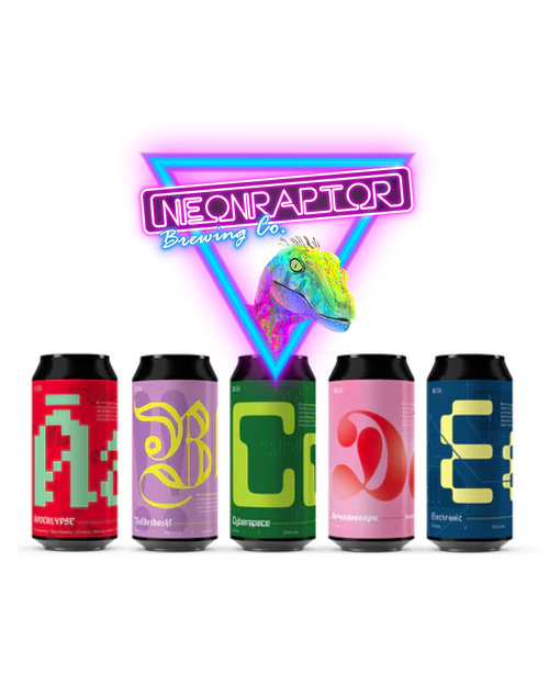 Alphabet Mixed Box (5) 8.0% 440  Mixed Box - Neon Raptor