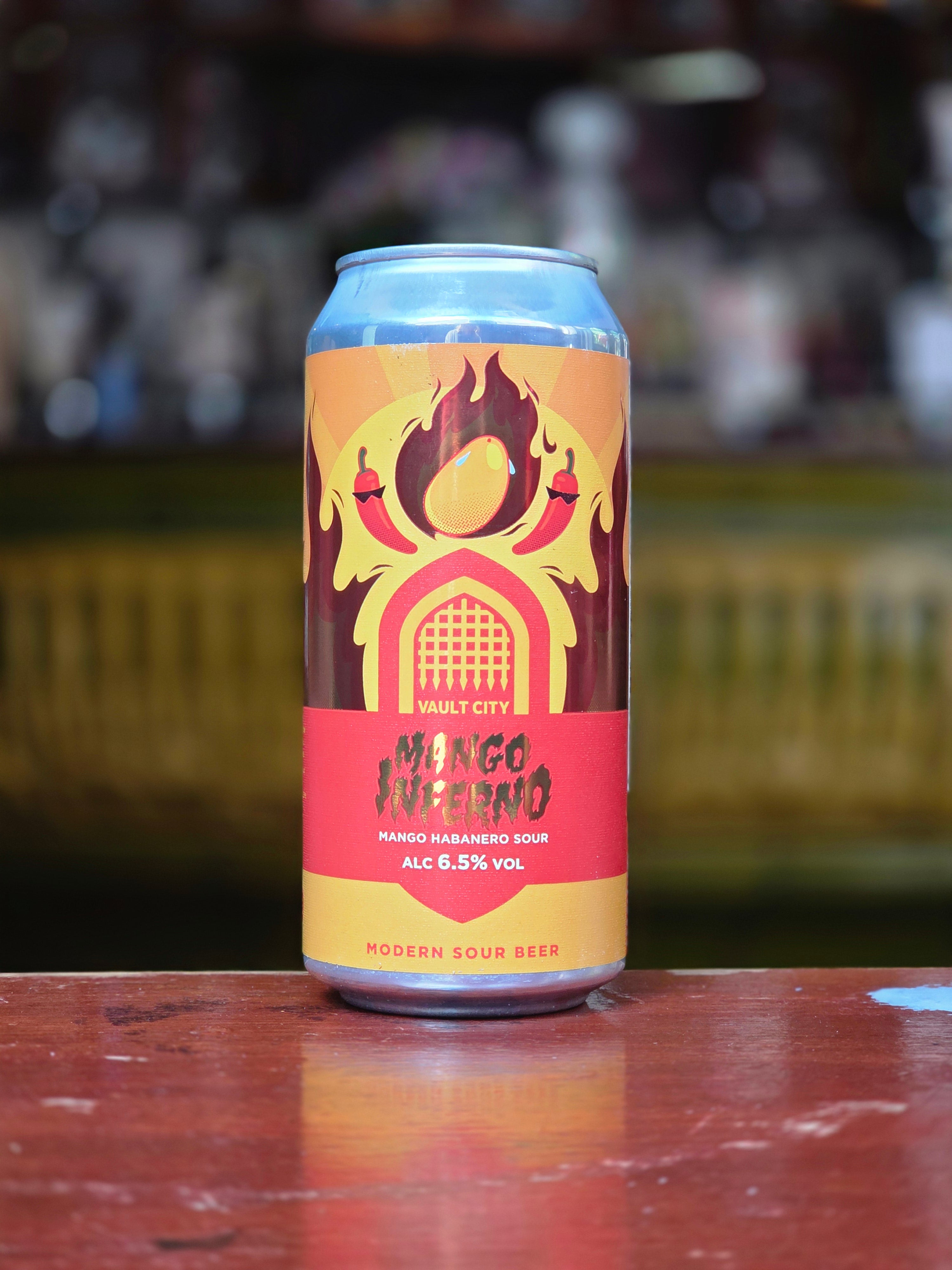 Mango Inferno 6.5% Spicy Mango Sour 440ml Can - Vault City