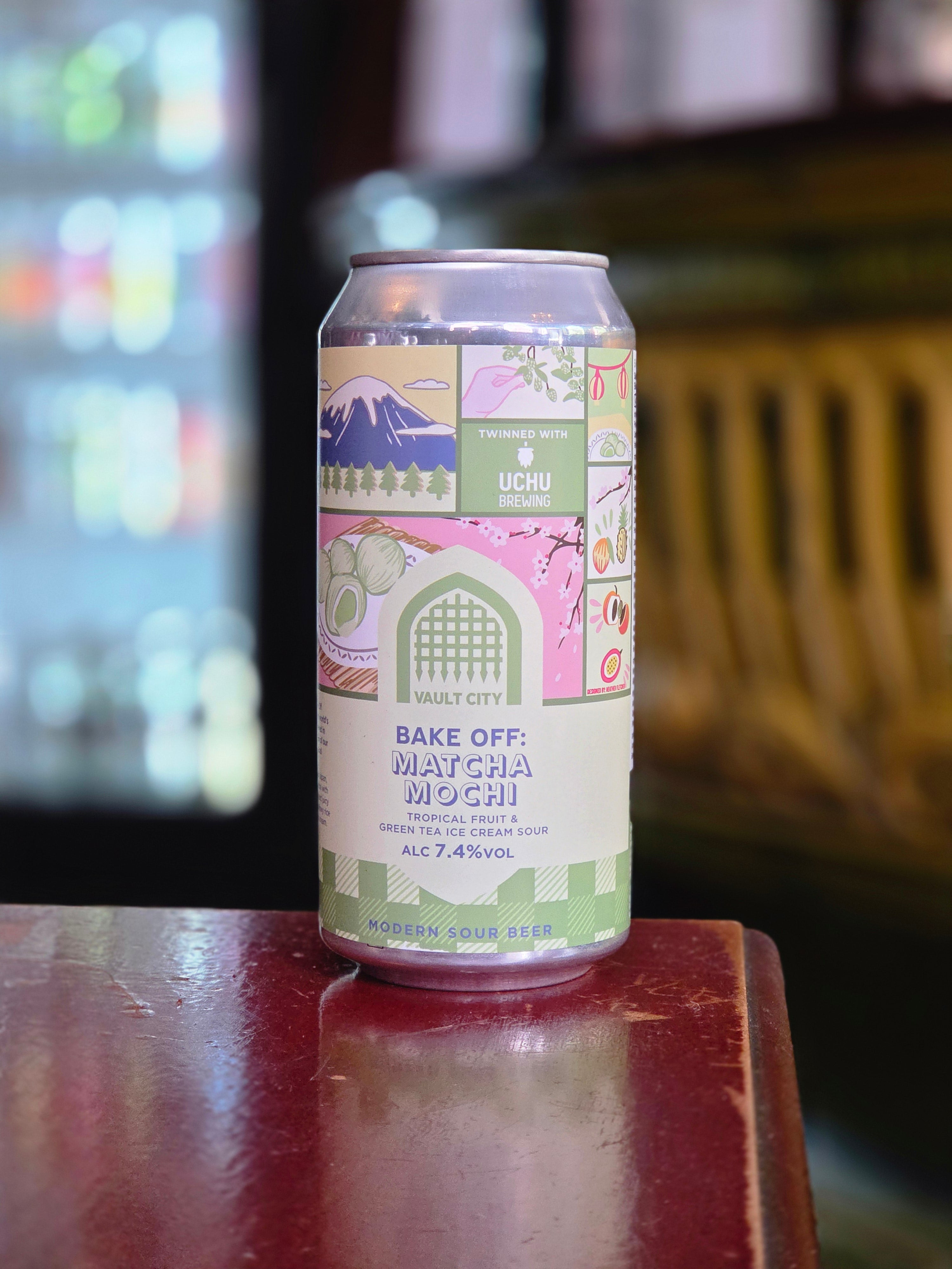Matcha Mochi 7.4% Smoothie Sour 440ml Can - Vault City