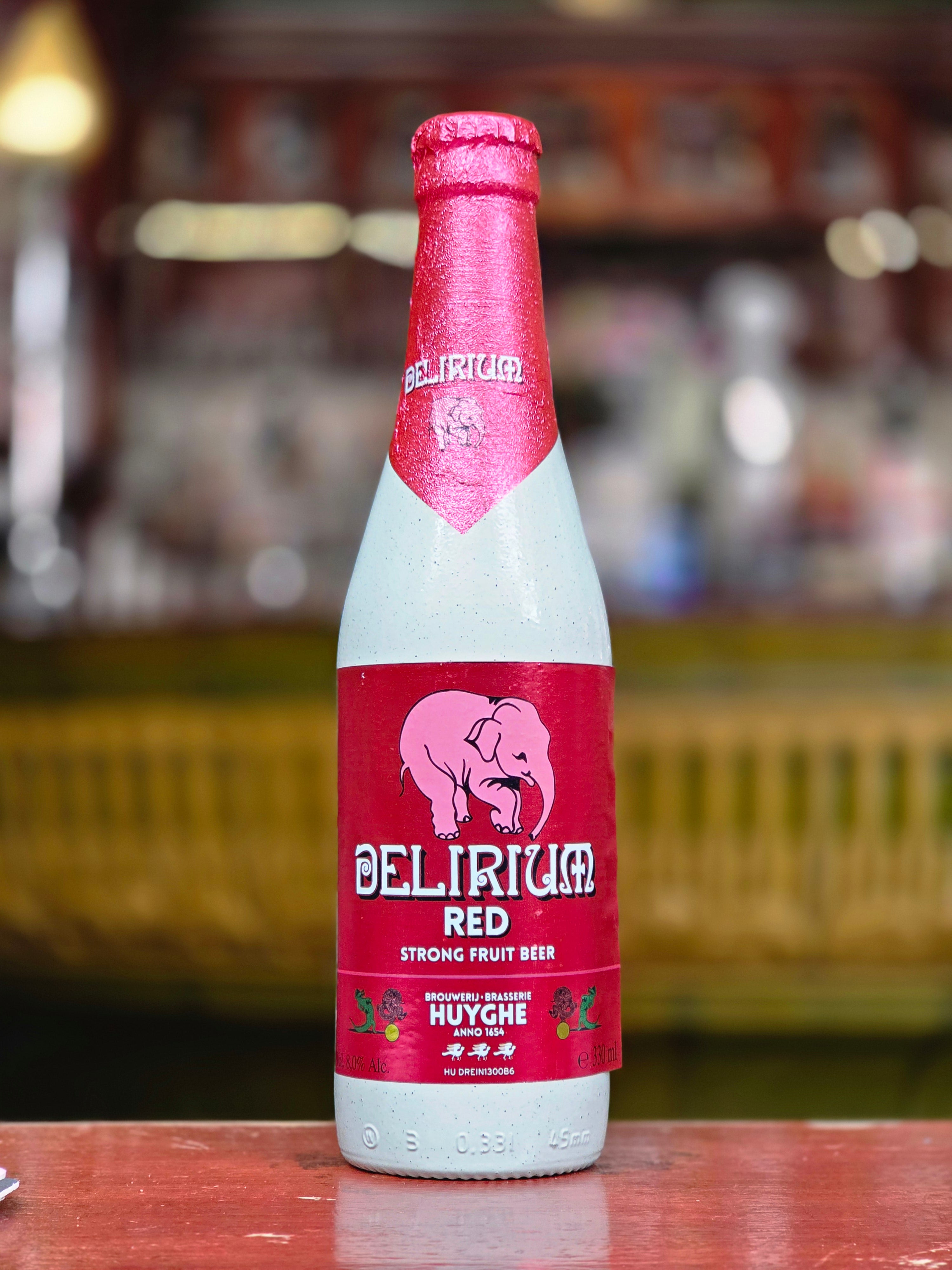 Delirium Red 8.0% Belgian Fruit Ale 330ml Bottle - Brouwerij Huyghe