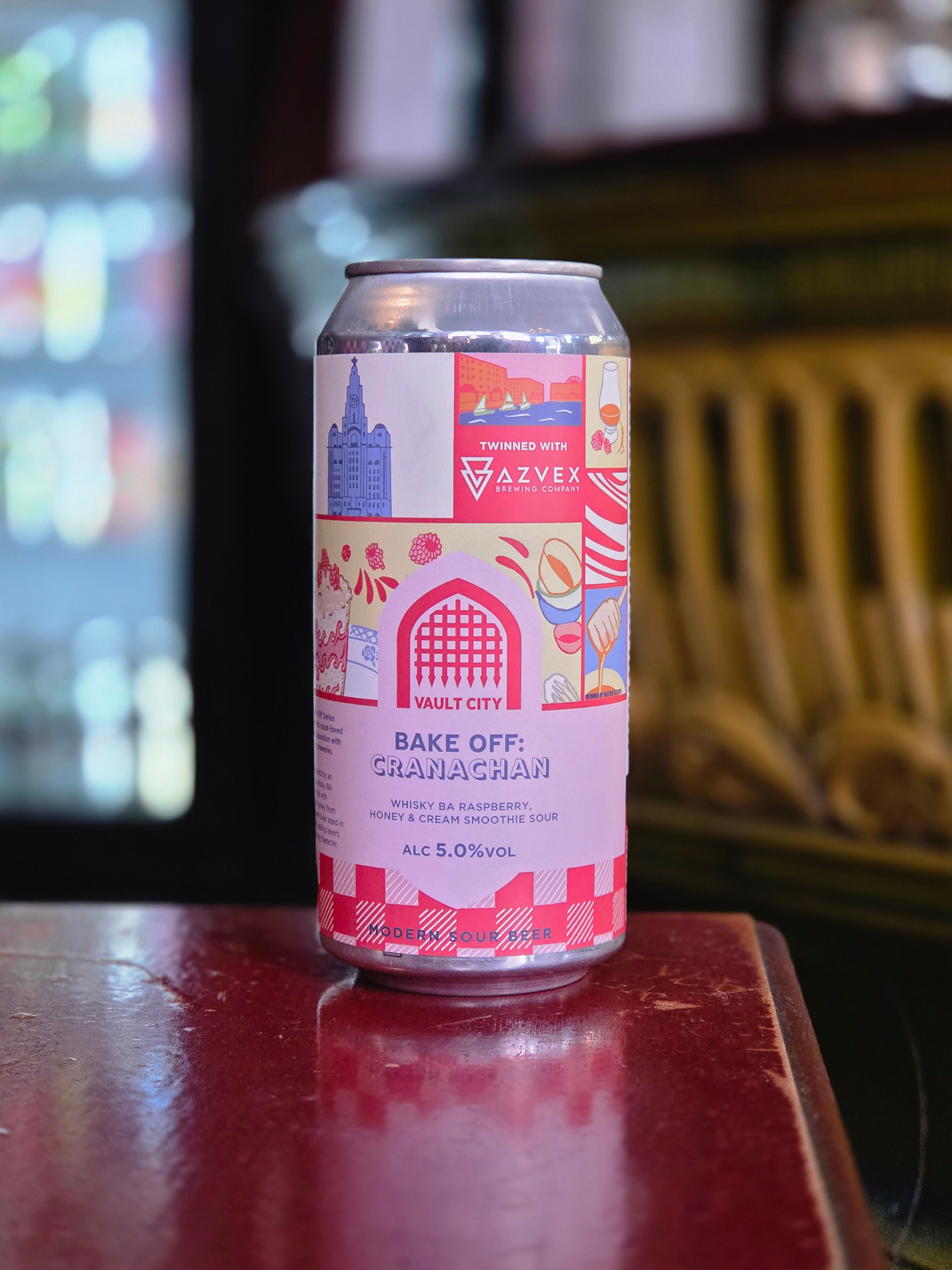 Cranachan 5.0% Smoothie Sour 440ml Can - Vault City