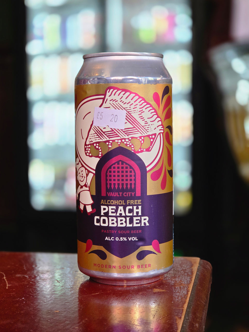 Peach Cobbler 0.5% Sour 440ml  - Vault City