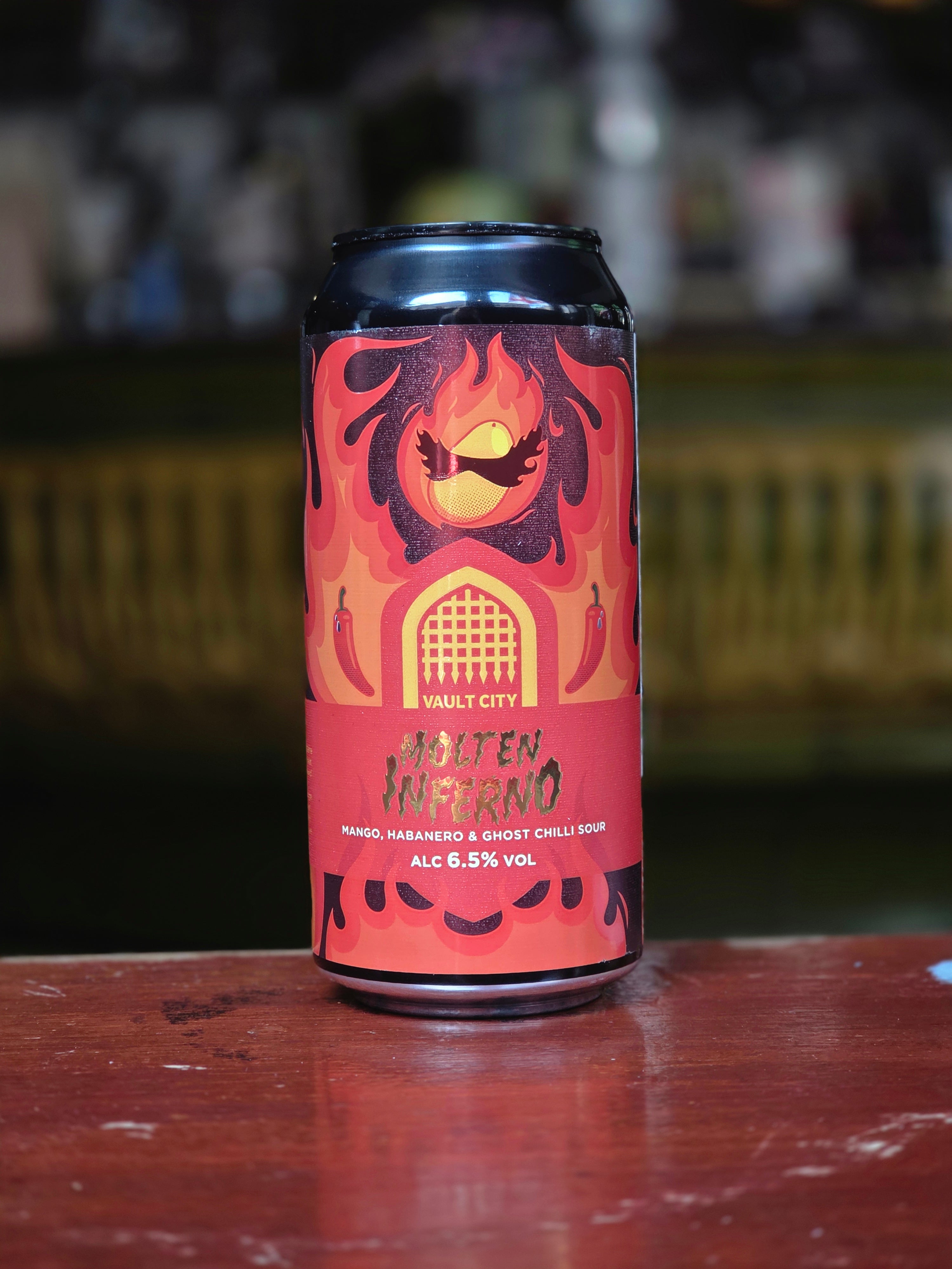 Molten Inferno 6.5% Spicy Mango Sour 440ml Can - Vault City