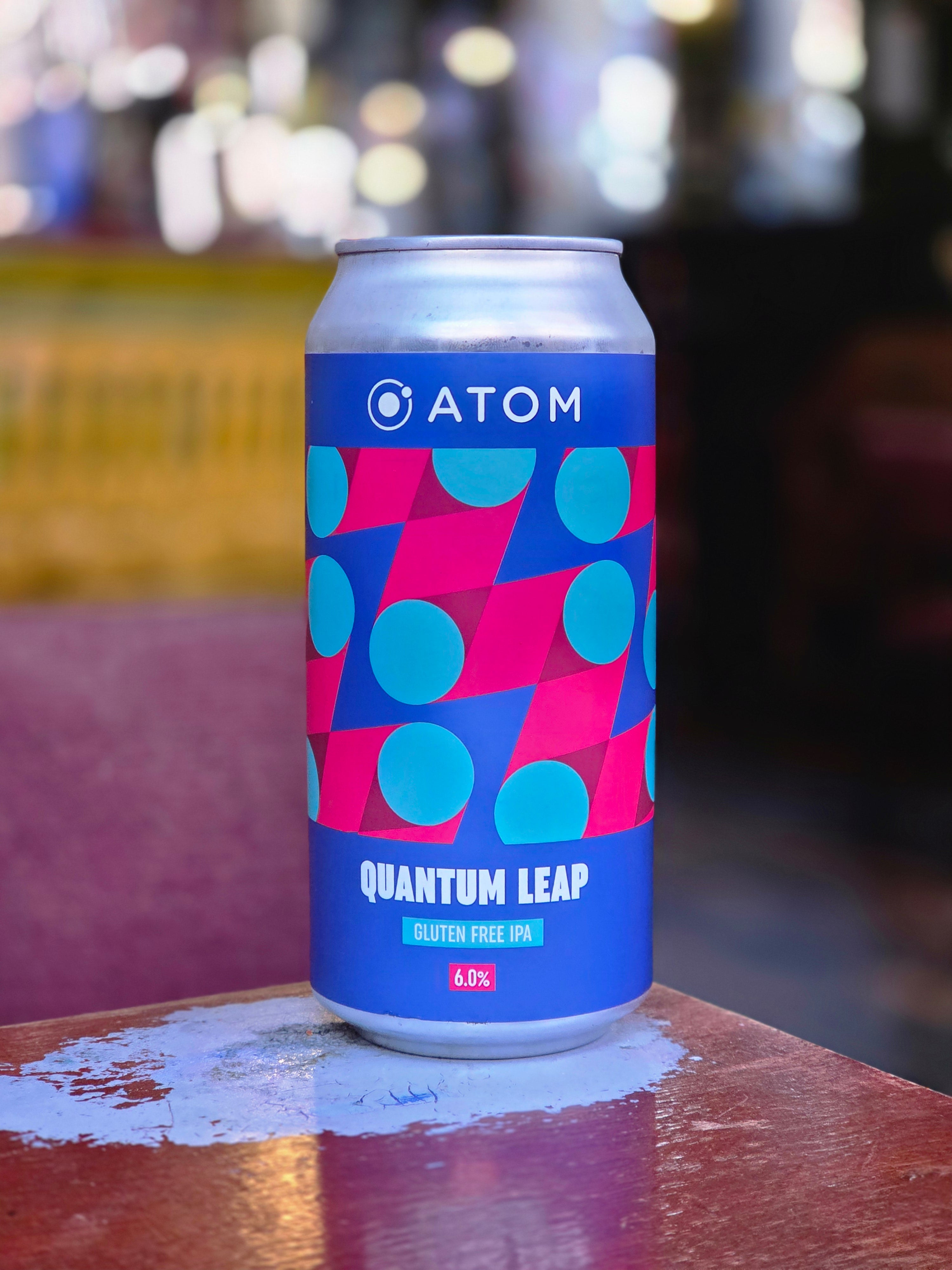 Quantum Leap 6.0% Gluten Free IPA 440ml Can - Atom Brewery